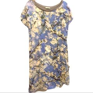 Paul Smith t shirt dress with floral graphic size large